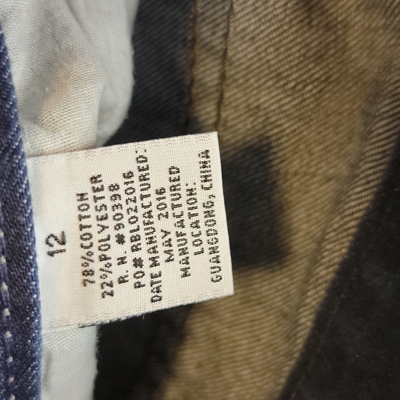 Rebel Jeans Size 12 Blue denim 💙 - Picture 6 of 7